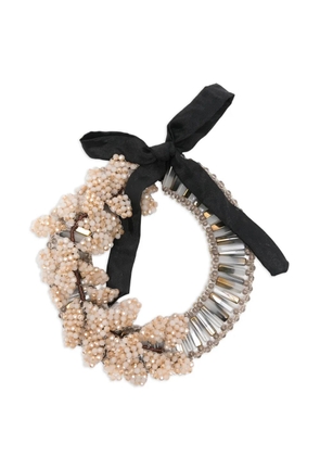 Night Market beaded neckace - Silver