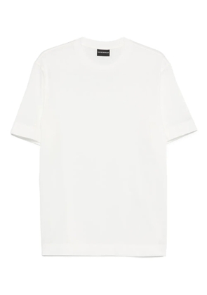 Emporio Armani crew-neck cotton T-shirt - White