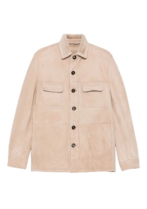 RIFUGIO button-fastening flap-pocket jacket - Neutrals