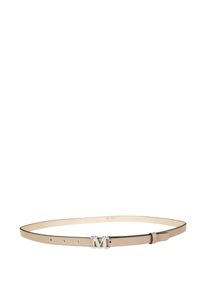 Max Mara logo belt - Neutrals