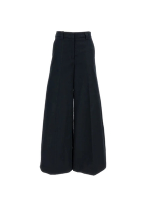 THELATEST flared palazzo trousers - Blue