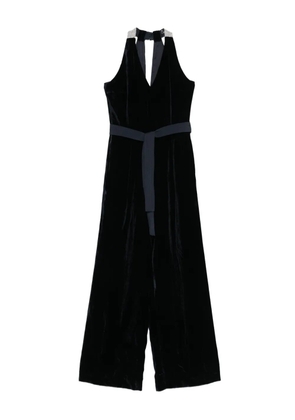 Peserico belted jumpsuit - Black