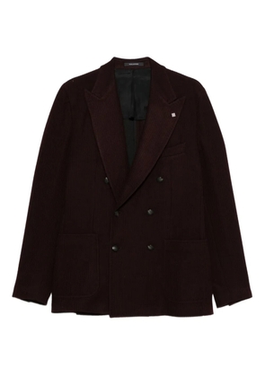 Tagliatore double-breasted blazer - Red