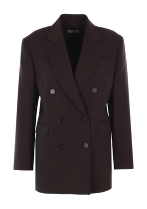 Alberto Biani double-breasted blazer - Brown