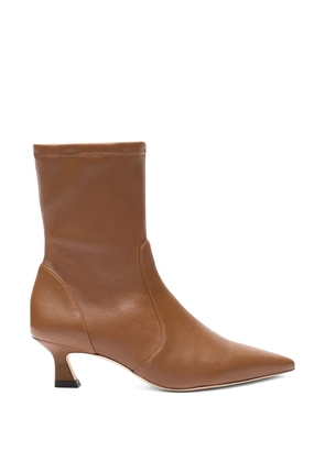 Stuart Weitzman Vinnie pointed boots - Neutrals