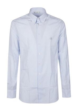 ETRO striped cotton shirt - Blue