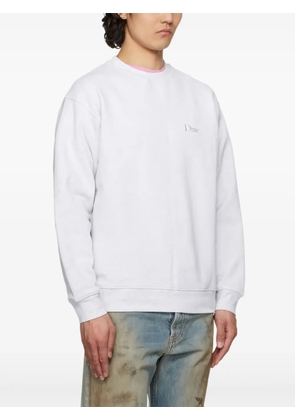 dime small-logo crew-neck sweatshirt - Grey