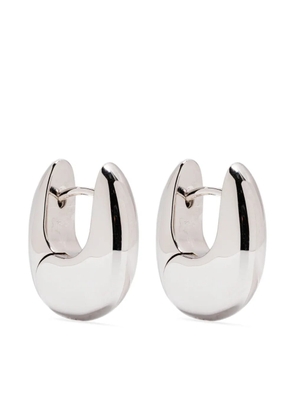 Tom Wood small Pebble earrings - Silver