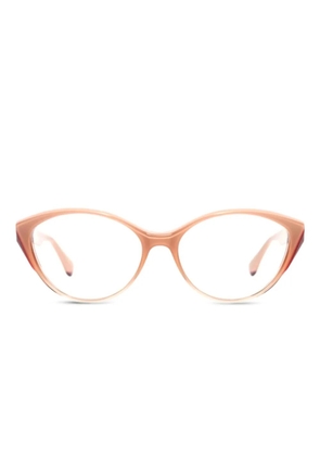 Xavier Garcia Design cat-eye frame glasses - Pink