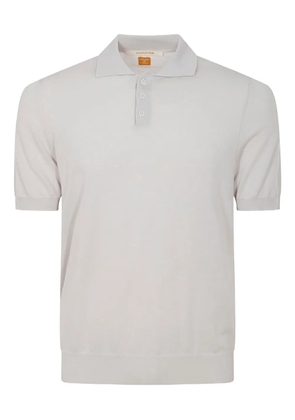 Alpha Industries short-sleeve button polo shirt - Grey