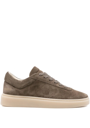 Low Brand suede lace-up sneakers - Brown