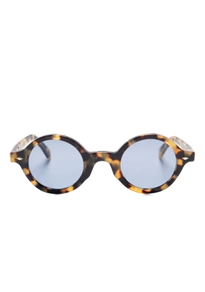 Family Affair tortoiseshell round sunglasses - Brown