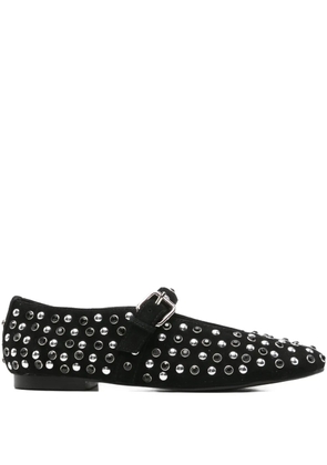Bibi Lou Naila studded ballet flats - Black