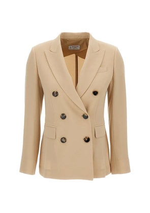 Alberto Biani double-breasted flap blazer - Neutrals
