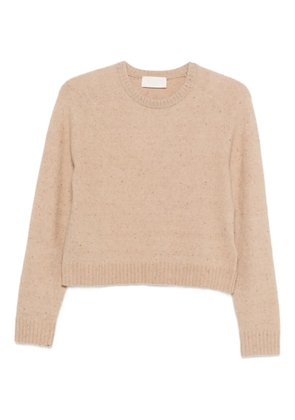 I BLUES Adito crew-neck sweater - Neutrals