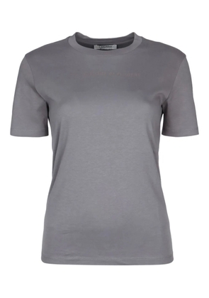 'S Max Mara Danish flowers-print T-shirt - Grey