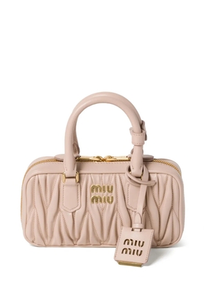 Miu Miu Arcadie matelassé mini bag - Neutrals
