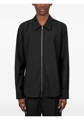 Courrèges zipped shirt - Black
