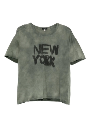 R13 NY T-shirt - Green