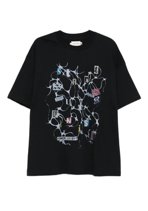 Honor The Gift graphic-print crew-neck t-shirt - Black