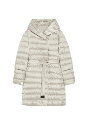 Max Mara hooded padded coat - Neutrals