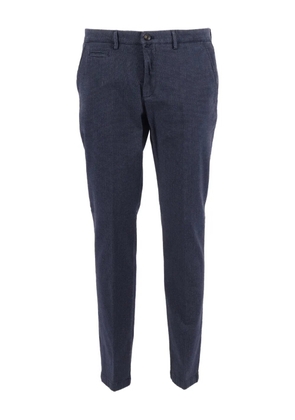Briglia 1949 textured trousers - Blue
