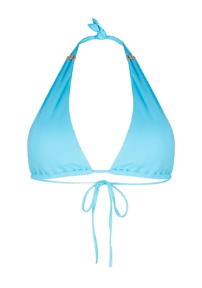 Melissa Odabash Grenada halterneck bikini top - Blue