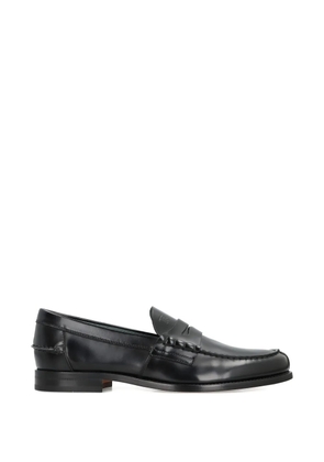 Tod's patent leather loafers - Black
