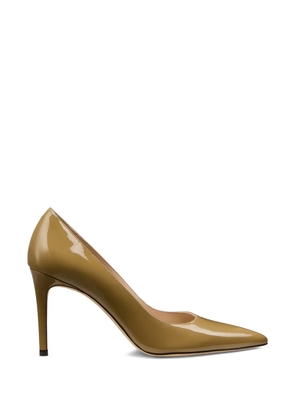 Stuart Weitzman 85mm leather pumps - Neutrals