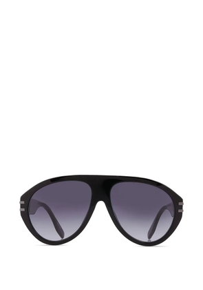 Marc Jacobs full rim pilot sunglasses - Black