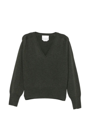 SA SU PHI V-neck cashmere sweater - Green
