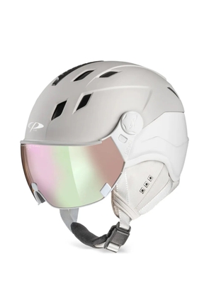 CP CASCHI logo-detail helmet - Grey