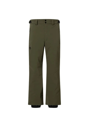 DESCENTE buttton-fastening ski pants - Green