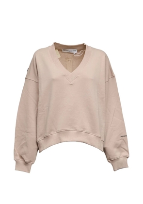 Department 5 V-neck zip sweatshirt - Neutrals