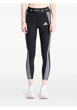 adidas colourblock leggings - Black