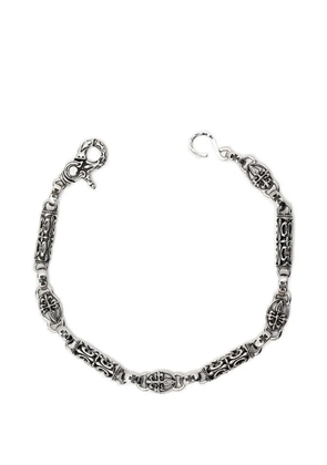 Amal Guessous engraved chain necklace - Silver