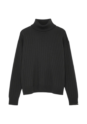 Eleventy ribbed turtleneck knitwear - Black