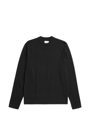 Norse Projects tech merino crepe crewneck jumper - Black