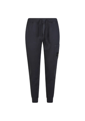 Stone Island drawstring-fastening track pants - Blue