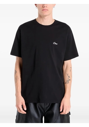 dime Cursive logo T-shirt - Black