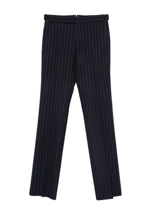 TOM FORD pinstripe wool trousers - Blue