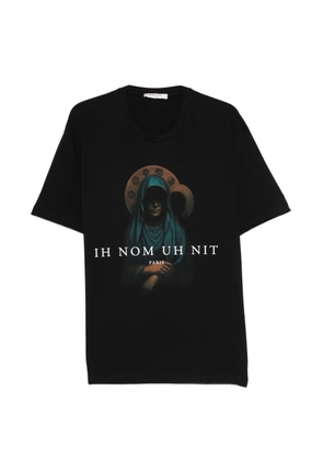Ih Nom Uh Nit Holy Mary-print T-shirt - Black
