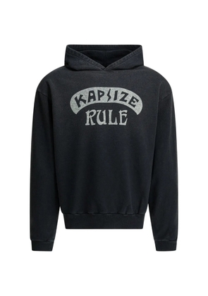 KAPITAL graphic-print hoodie - Black