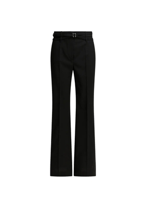 Max Mara belted tailored trousers - Black
