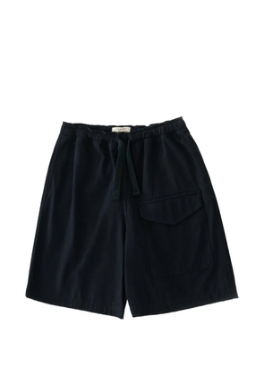 Studio Nicholson elasticated-waistband shorts - Blue