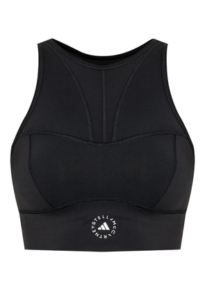 adidas by Stella McCartney halterneck sports bra - Black