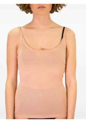 LA ROSE round neck tank top - Neutrals