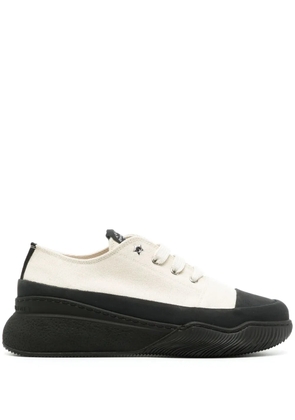 Stella McCartney two-tone platform sneakers - Neutrals