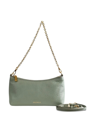 Coccinelle chain-strap leather shoulder bag - Green
