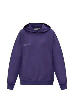 Pangaia hooded long-sleeved sweater - Purple